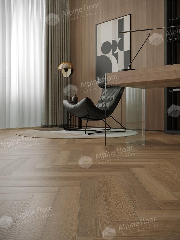 Кварцвиниловая плитка Alpine Floor Parquet LVT ЕСО 16-29 Дуб Батейн
